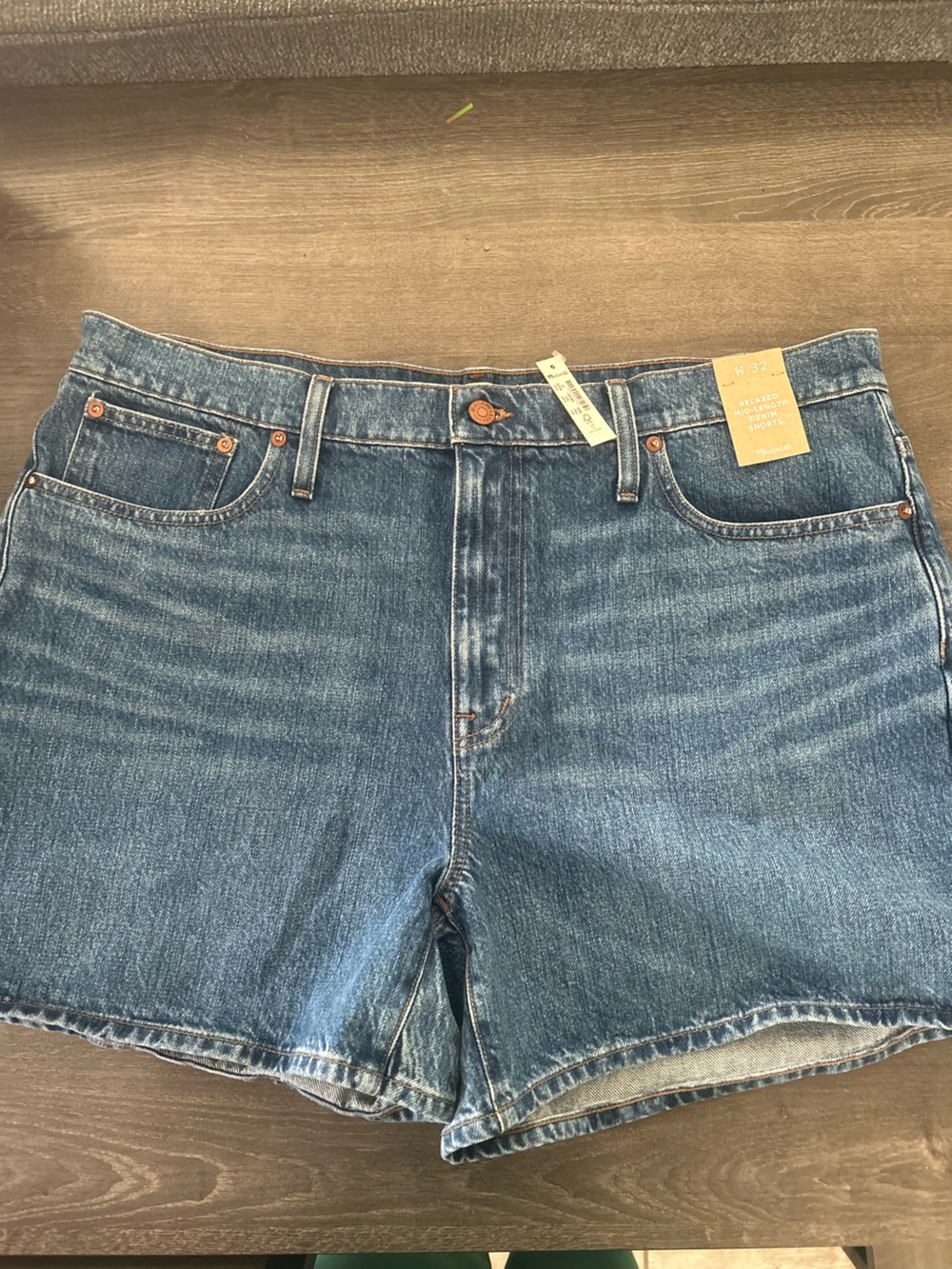Madewell relaxed fit denim shorts